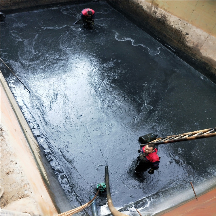 临淄废水池清理