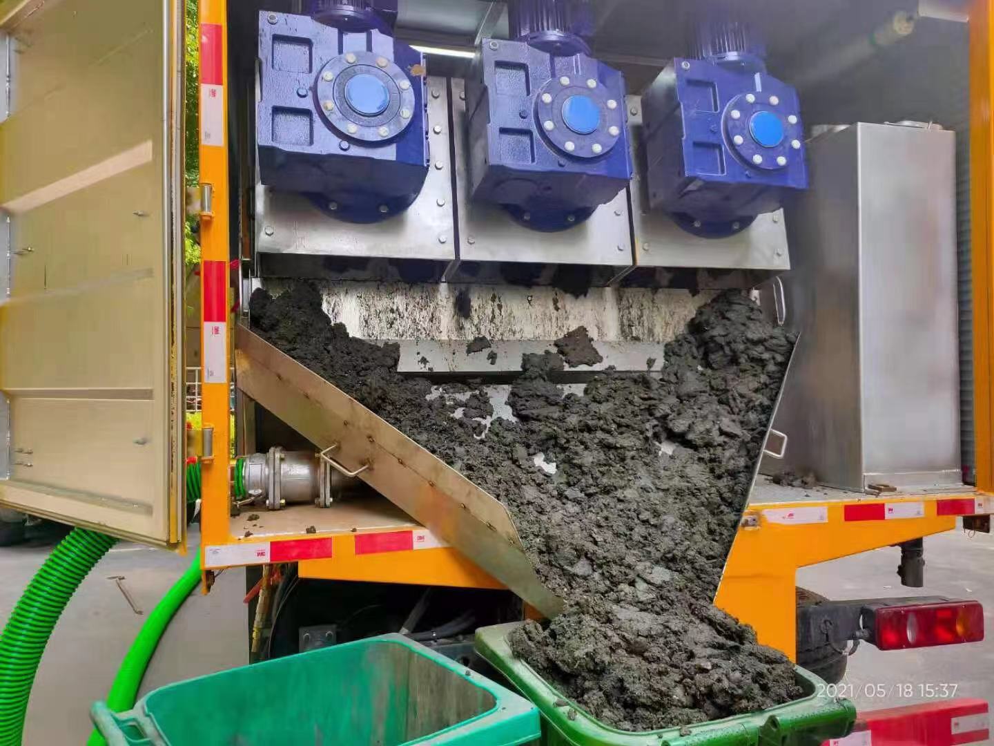 临淄化粪池清掏城市维护站-泥浆净化干湿分离处理